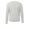 Ringel-Pullover mit Taschen /