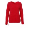 Lässiger Pullover mit Gummizug /