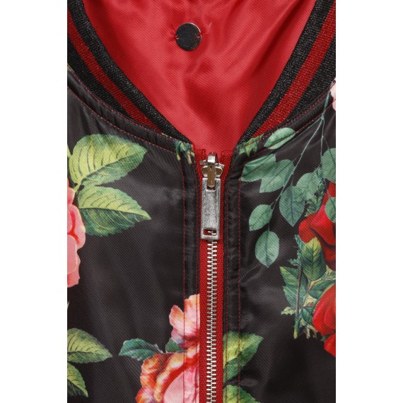 Feminine Wendejacke mit Zipper /