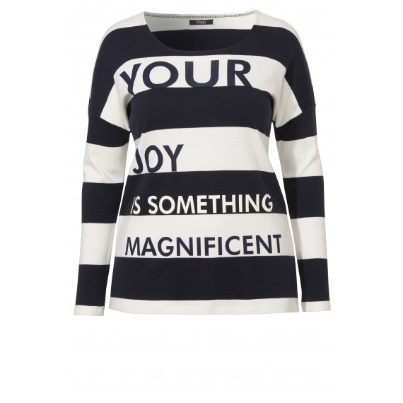 Kuscheliges Sweatshirt mit Schrift /