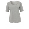 Kombi-T-Shirt mit Rundhalsausschnitt /