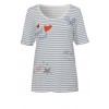 Maritimes Shirt mit Verzierungen /