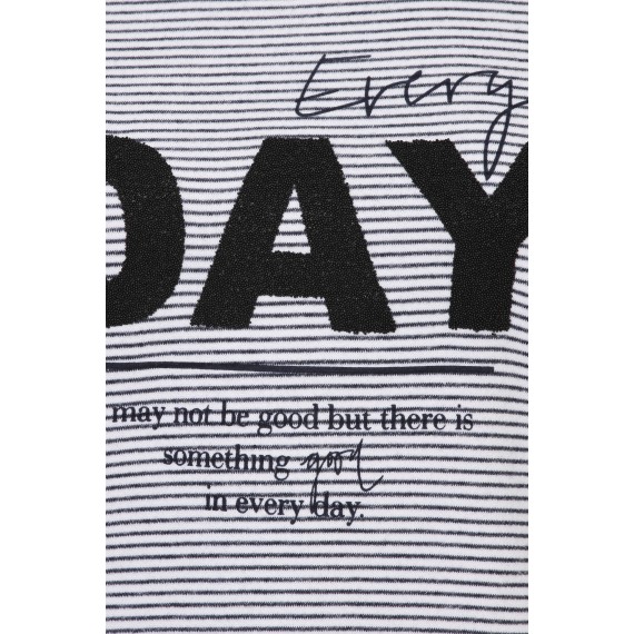 Lässiges Sweatshirt mit Motto-Print /