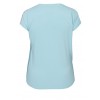 Leichtes Shirt mit seidiger Front /