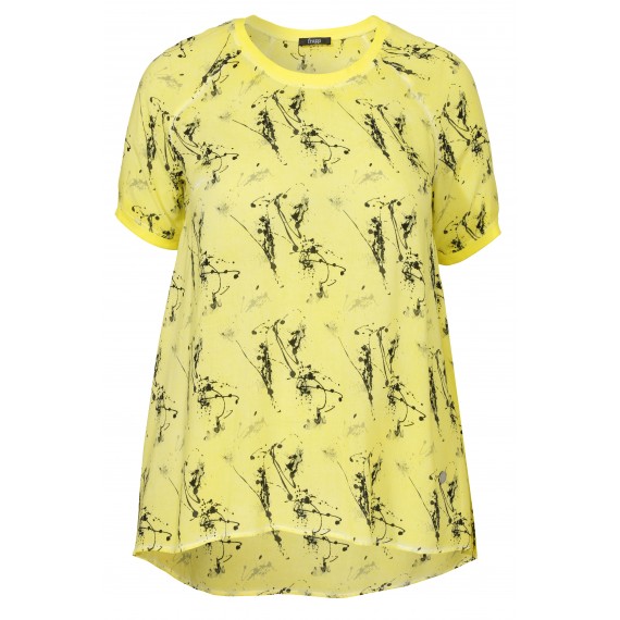 Zartes Blusen-Shirt mit Muster /
