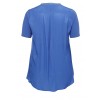 Feminines T-Shirt mit asymmetrischem Saum /
