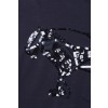 Modisches T-Shirt mit Pailletten-Motiv /