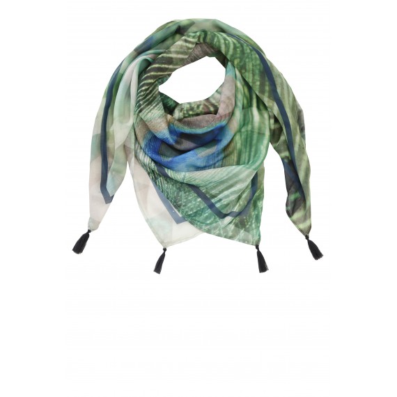 Zartes Tuch mit Print /