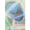 Zartes Tuch mit Print /