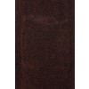 Flauschiger Mantel mit Kapuze /