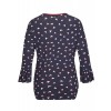 Romantisches Shirt mit Allover-Herzen /