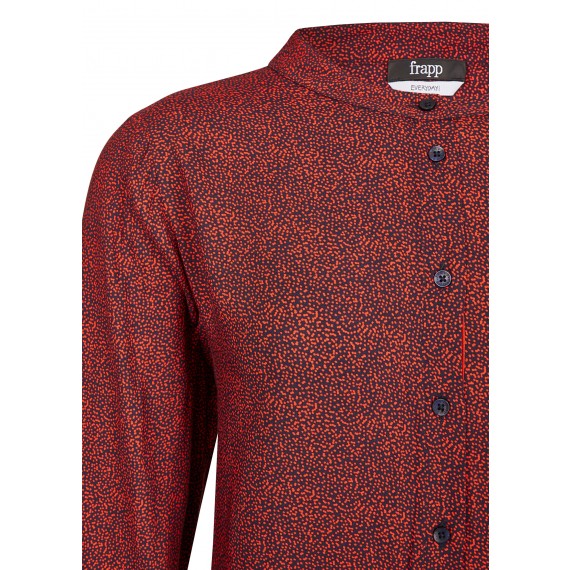 Legere Bluse mit Muster-Mix /