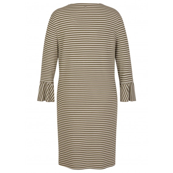 Charmantes Ringel-Kleid mit Volants /