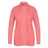 Einfarbige Jacke mit offenem Schnitt /