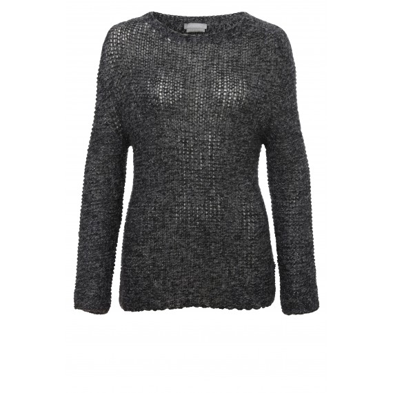 Rundhals-Pullover mit Raglan-Ärmeln /