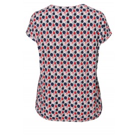 Zartes Shirt mit Dot-Muster /