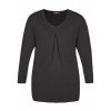 Feminines Shirt mit Raffung /
