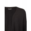 Modischer Cardigan mit Materialstruktur /