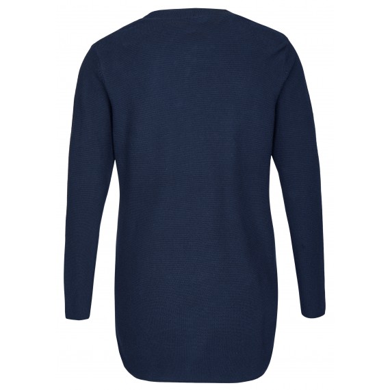 Modischer Cardigan mit Materialstruktur /