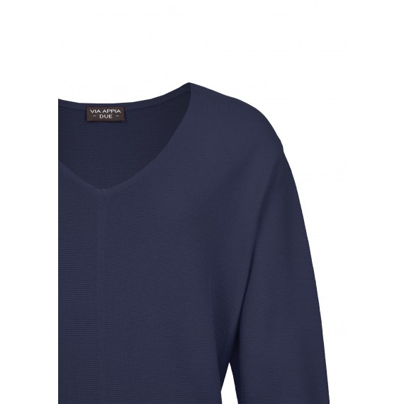 Süßer Pullover mit Materialstruktur /