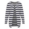 Trendige Strickjacke mit 1-Knopf-Verschluss /