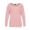 Femininer Pullover mit Ringel-Muster /