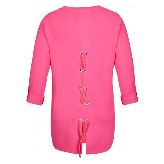 Cooles Sweatshirt mit Zier-Schnürung /