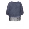 Sommerleichter Kimono mit langen Fransen /