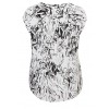 Luftiges Blusen-Shirt mit floralem Muster /