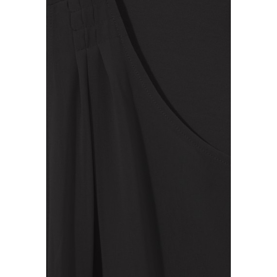 Luftiges Kleid mit Raffung /