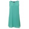Luftiges Kleid mit Raffung /