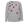 Verspieltes Shirt mit Patches /