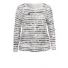 Cooles Shirt mit "Turn-up"-Ärmeln /