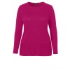 Femininer Pullover mit Struktur-Mix /