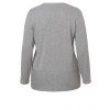Feminine Strick-Jacke mit Taschen /