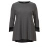 Modischer Pullover mit Knopf-Details /