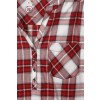 Süße Bluse mit Karo-Muster /