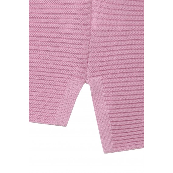 Süßer Pullover mit Strukturstreifen /