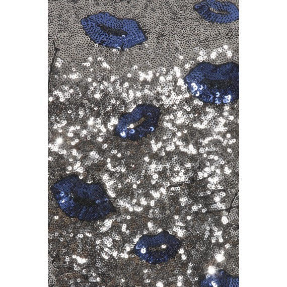 Modisches T-Shirt mit Pailletten-Motiv /