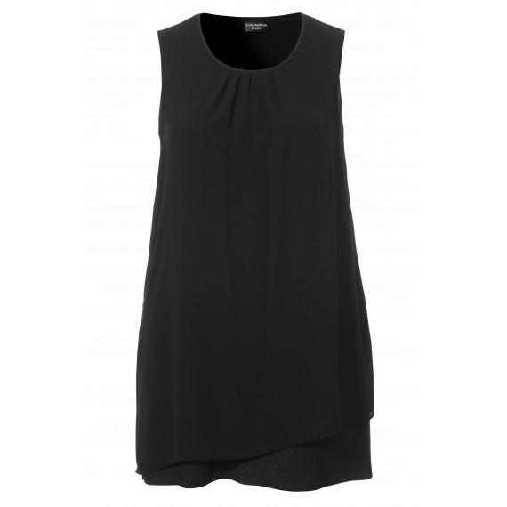 Edles Kleid mit Glitzerelementen /