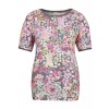 Zarte Bluse mit floralem Muster /