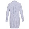 Lässige Long-Bluse mit Muster /