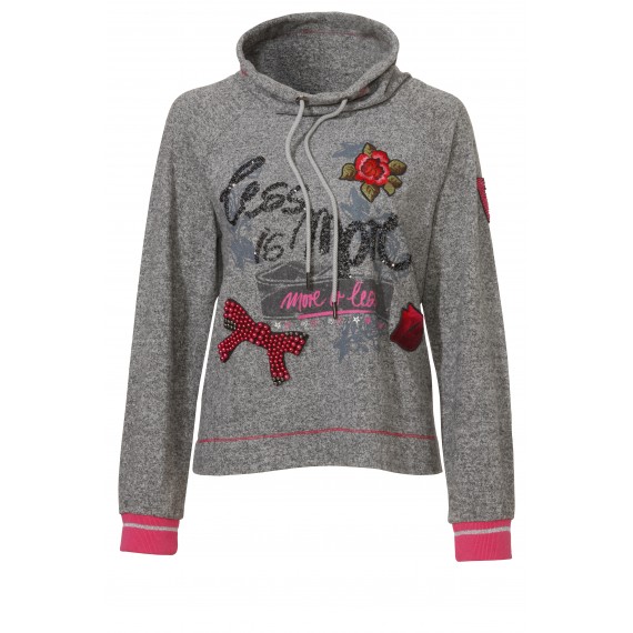 Verspielter Pullover "Less is more" /