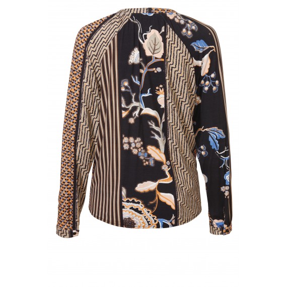 Aufregende Bluse mit Print /