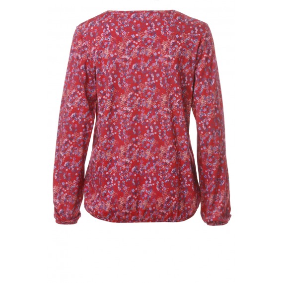 Feminine Bluse mit floralem Print /