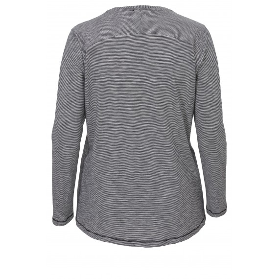 Ringel-Shirt mit Pailletten und Glitter /