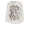 Aufwendiges Shirt mit Motivdruck /