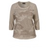 Feminines Shirt mit Ziersteinchen /