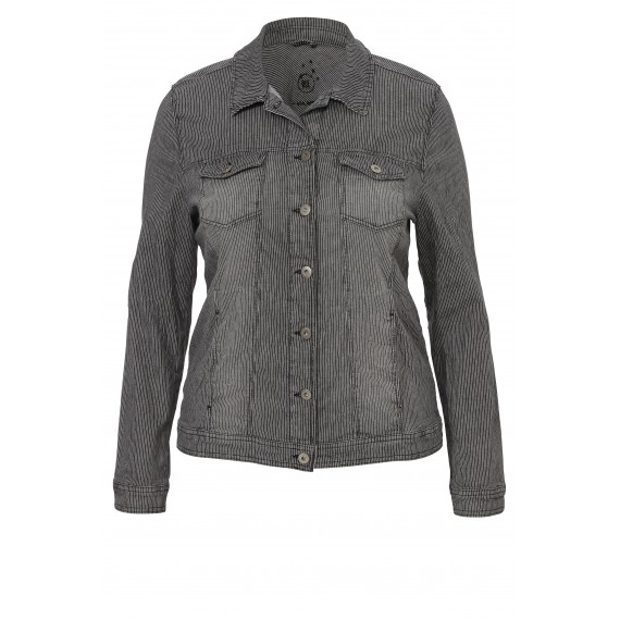 Stylische Crash-Jacke mit Knöpfen /
