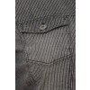Stylische Crash-Jacke mit Knöpfen /